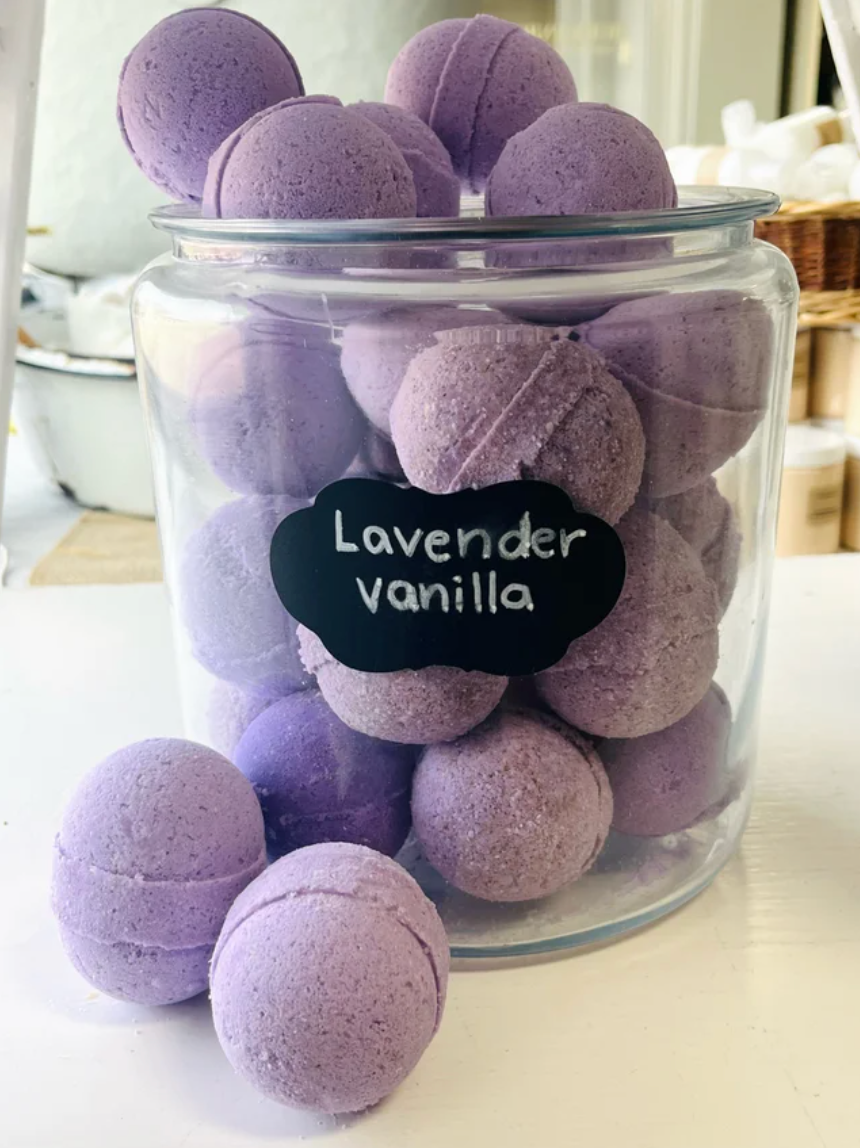 Bath Bomb Lavender Vanilla