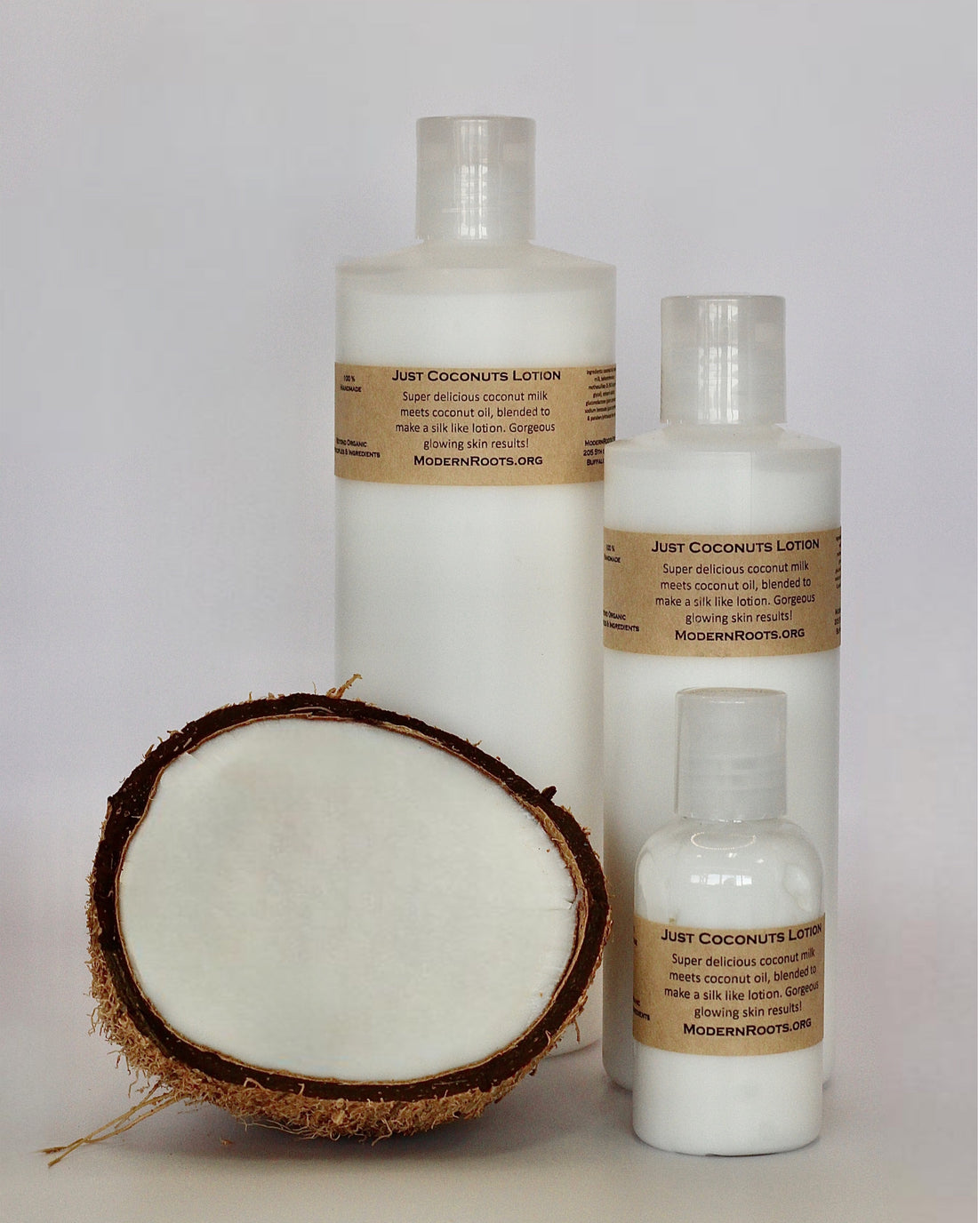 Just Coconuts: A Coconut Milk Lotion