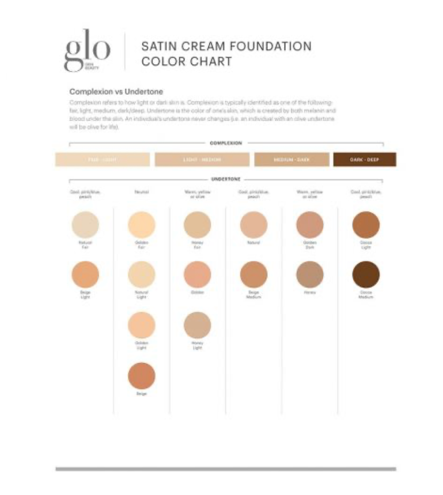 GloMinerals Satin Cream Foundation