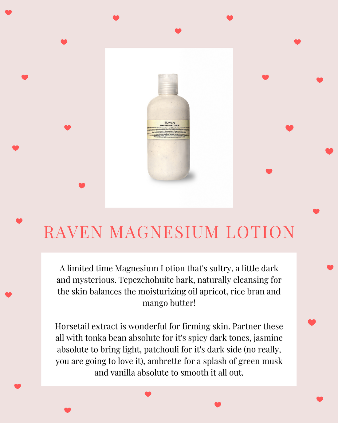 Raven Magnesium Lotion