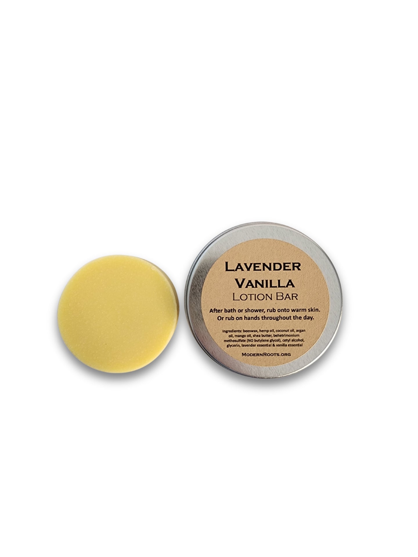 Lavender Vanilla Lotion Bar