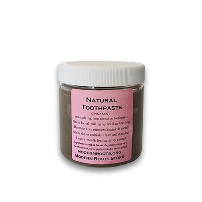 CinnaMint Oil-Pulling Natural Toothpaste
