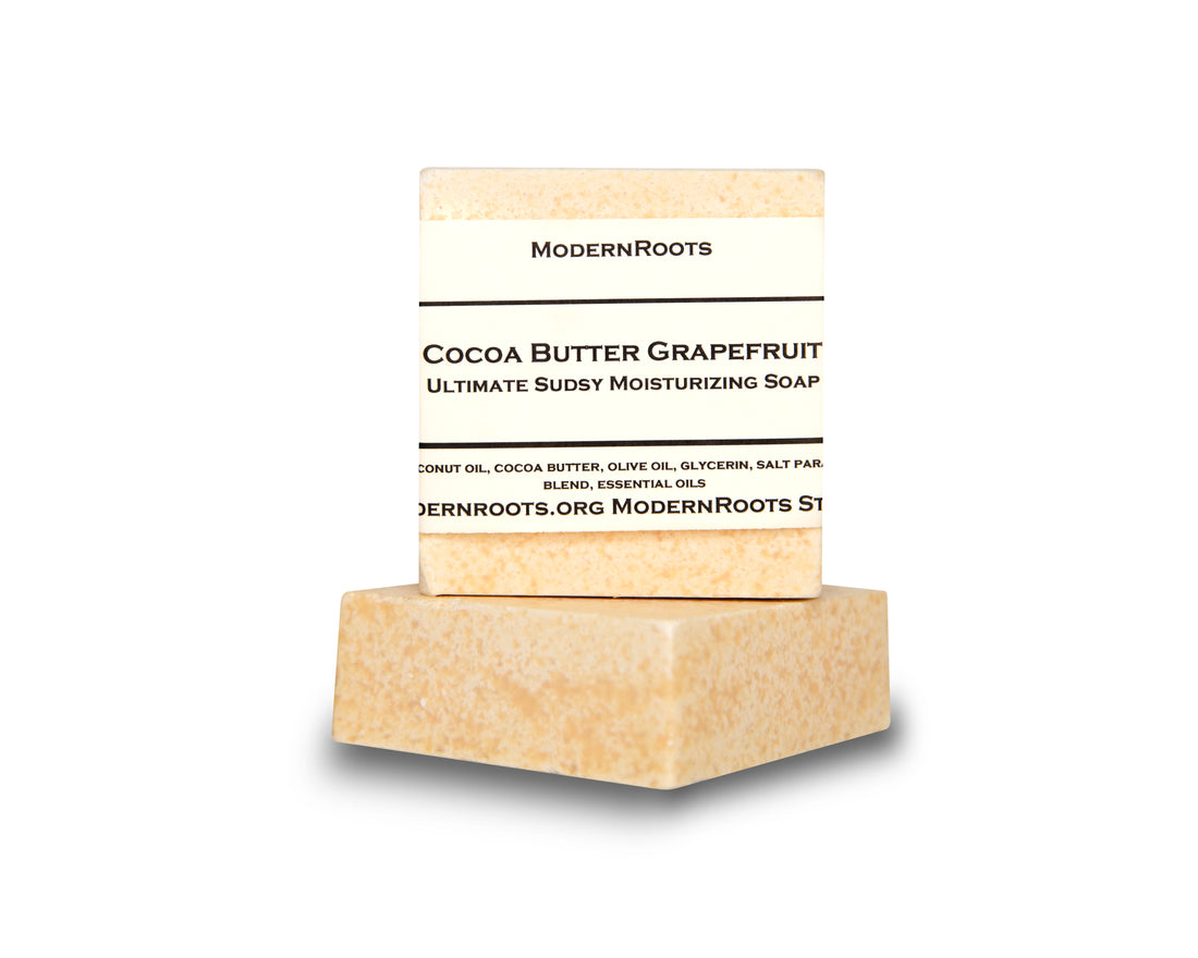 Cocoa Butter &amp; Grapefruit Salt Bar