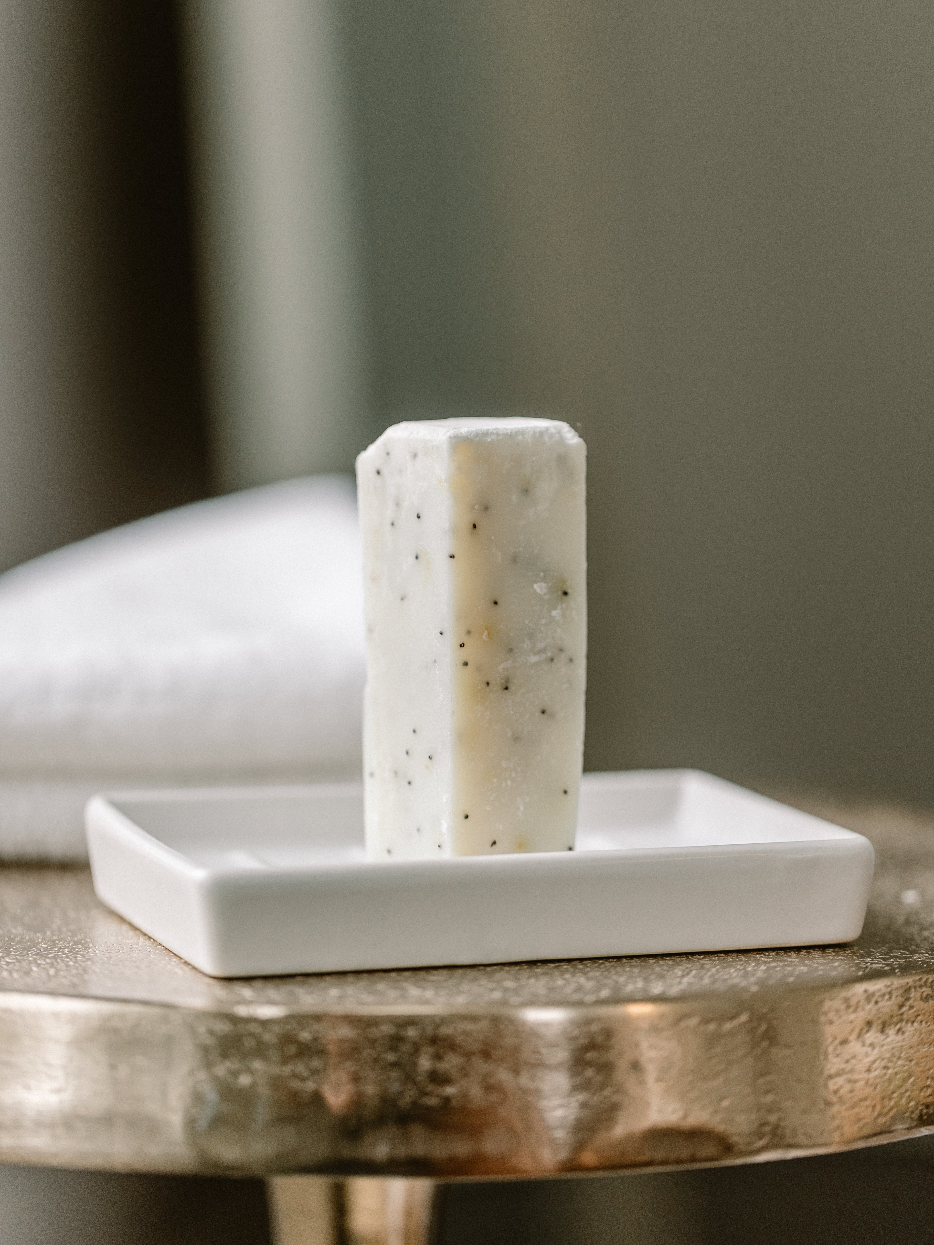 Cucumber Poppy Face Wash Bar