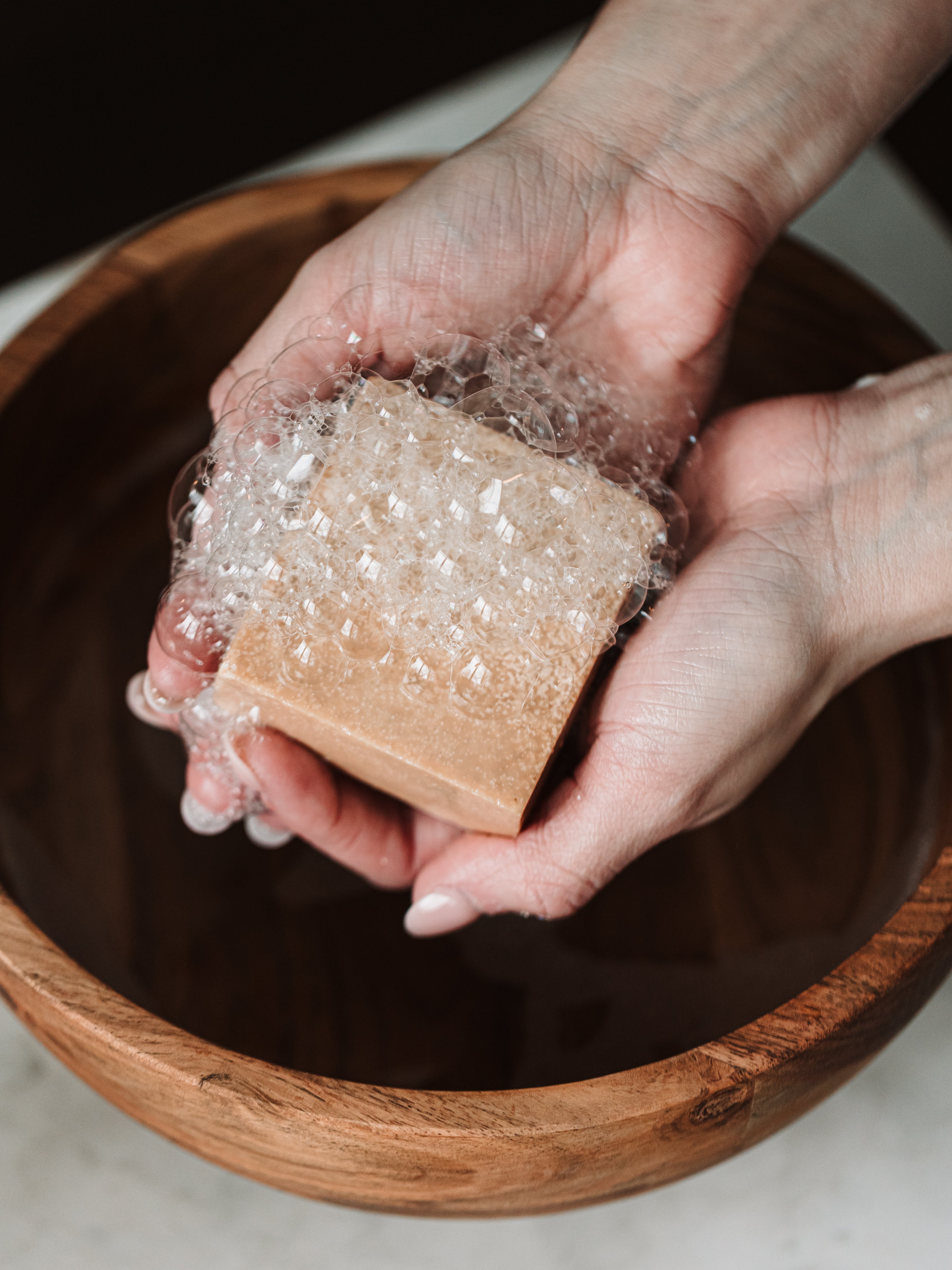 Sandalwood Salt Bar