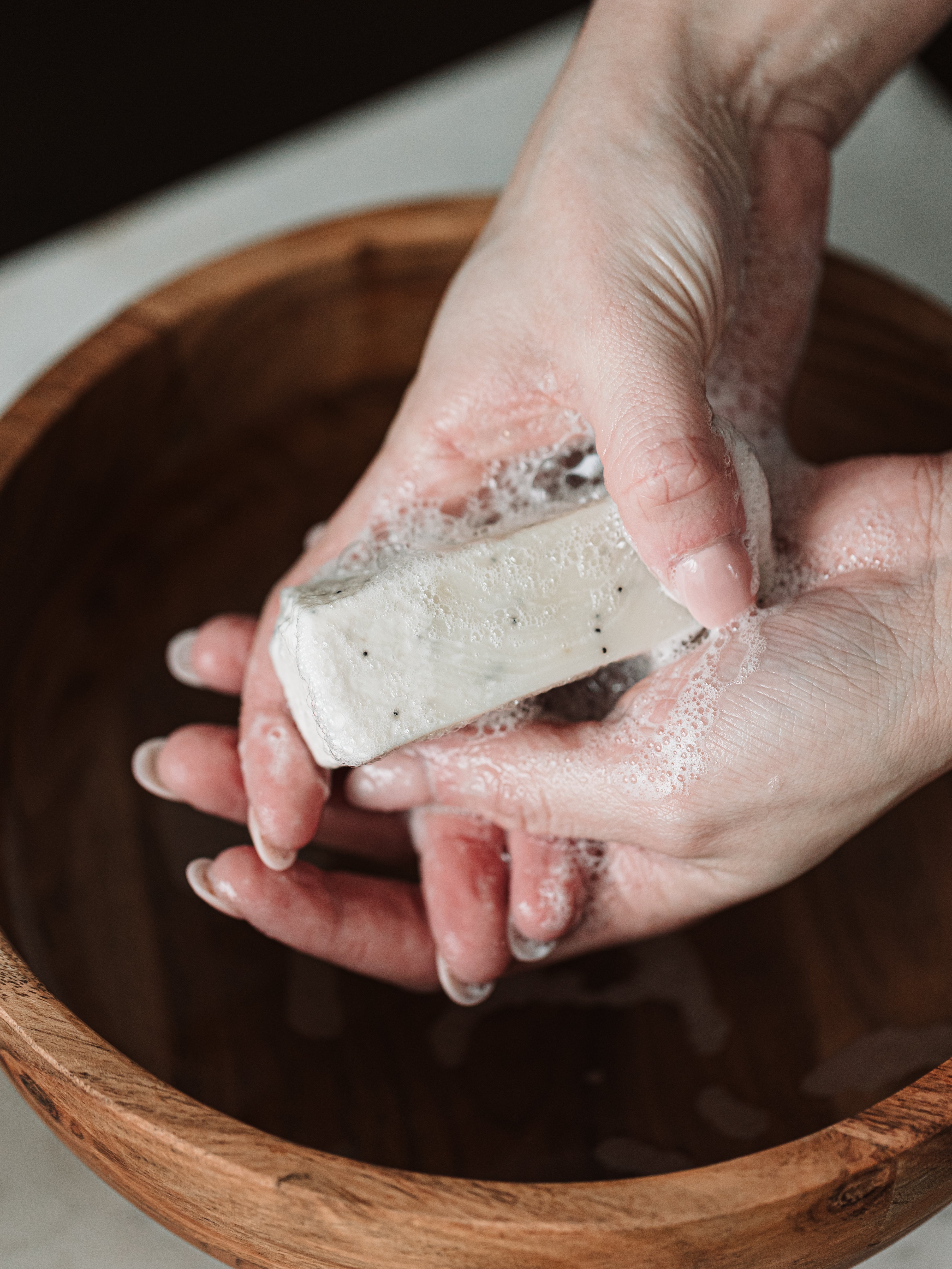 Cucumber Poppy Face Wash Bar
