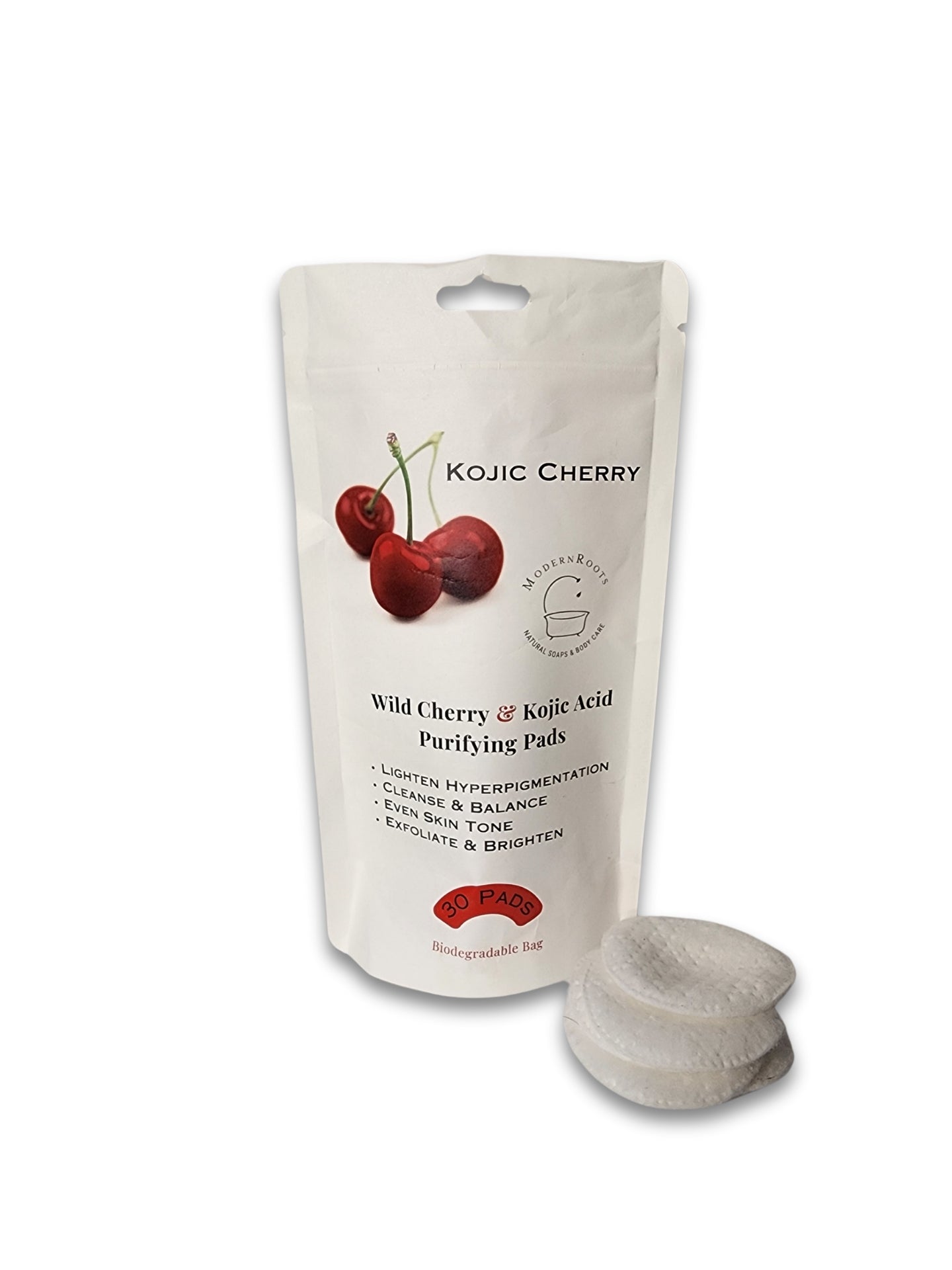 Kojic Cherry Skin Exfoliating Cleansing Pads