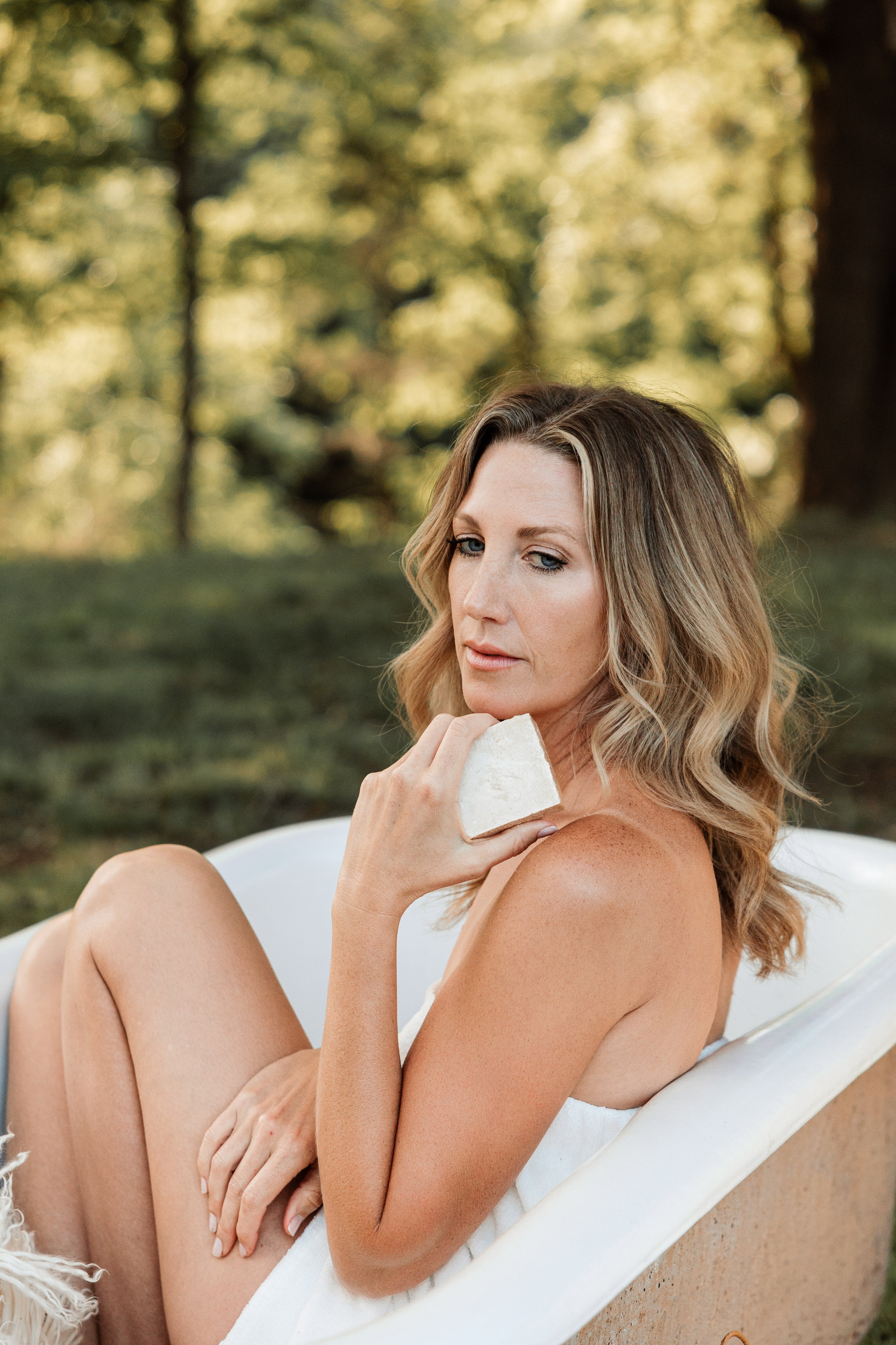 Cocoa Butter & Grapefruit Salt Bar