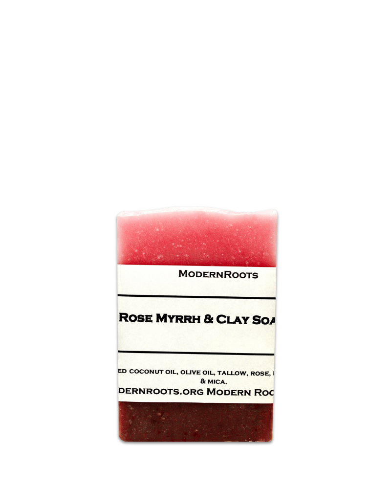 Rose Myrrh & Clay Soap