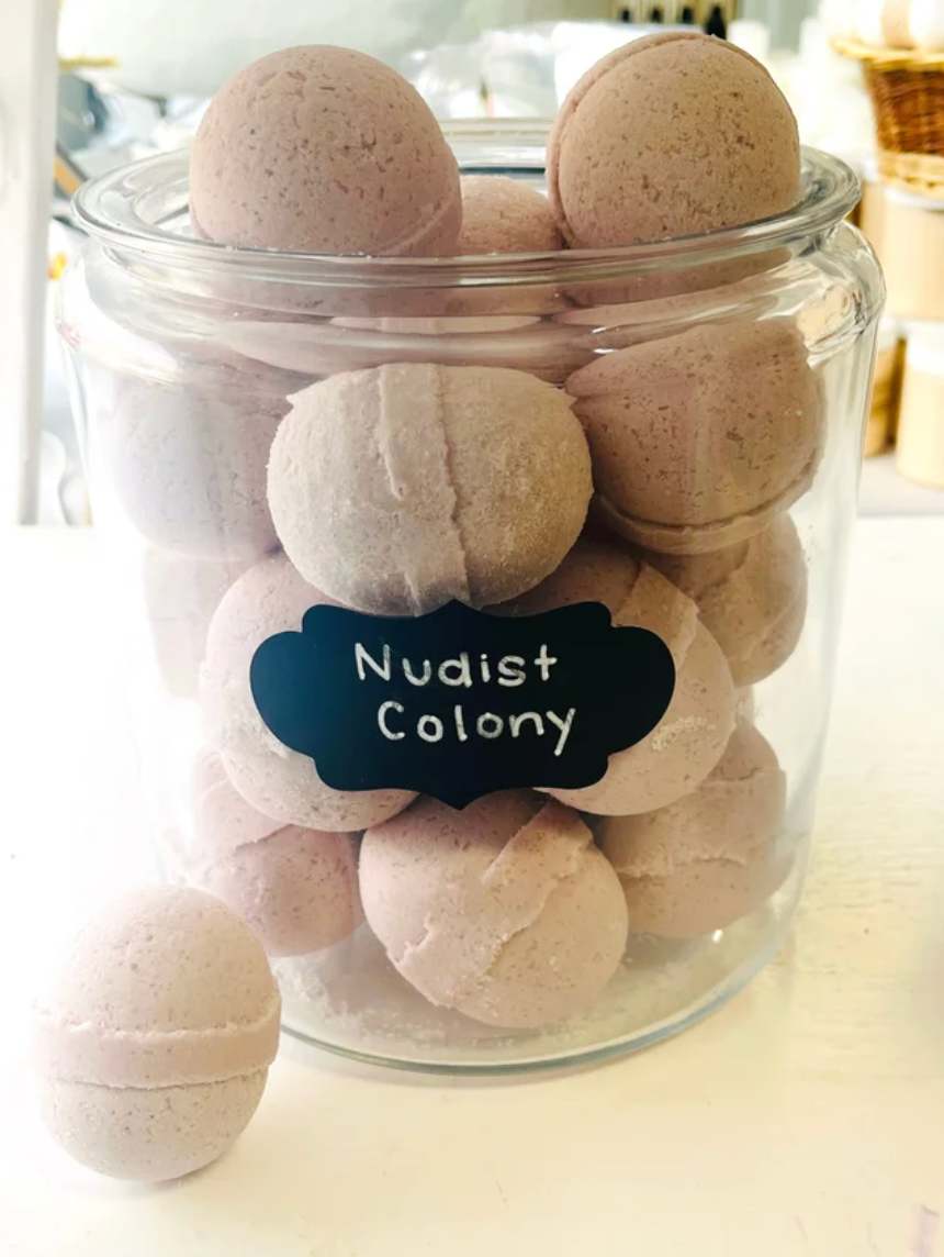 Bath Bomb Nudist Colony