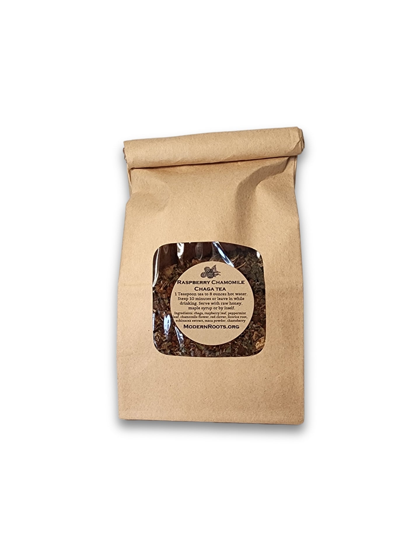 Raspberry Chamomile Chaga Tea