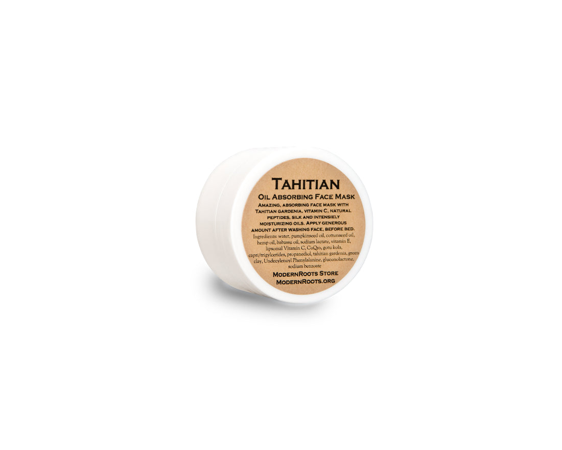 Tahitian Oil Absorbing Face Mask